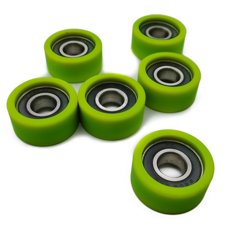 PU620142-20 6201RS 플라스틱 코팅 PU DEEP 그루브 볼 스틸 베어링