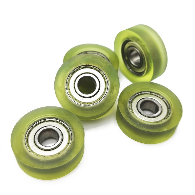 PU60830-10 저음 소음 PU 딥 그루브 볼 베어링을위한