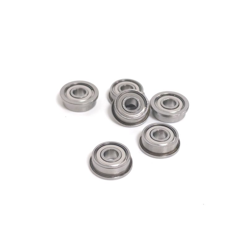 f694zz 깊이 11 mm 깊은 그루브 볼 단일 열 플랜지 베어링